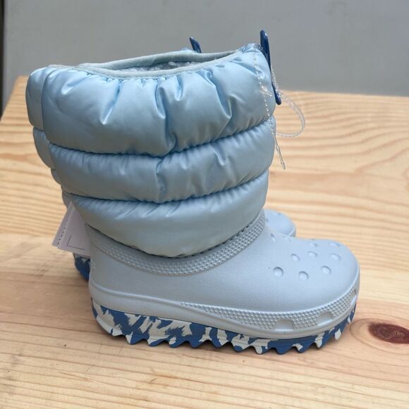 Crocs Kids' Kids' Classic Neo Puff Boot size 11 - Picture 1 of 6